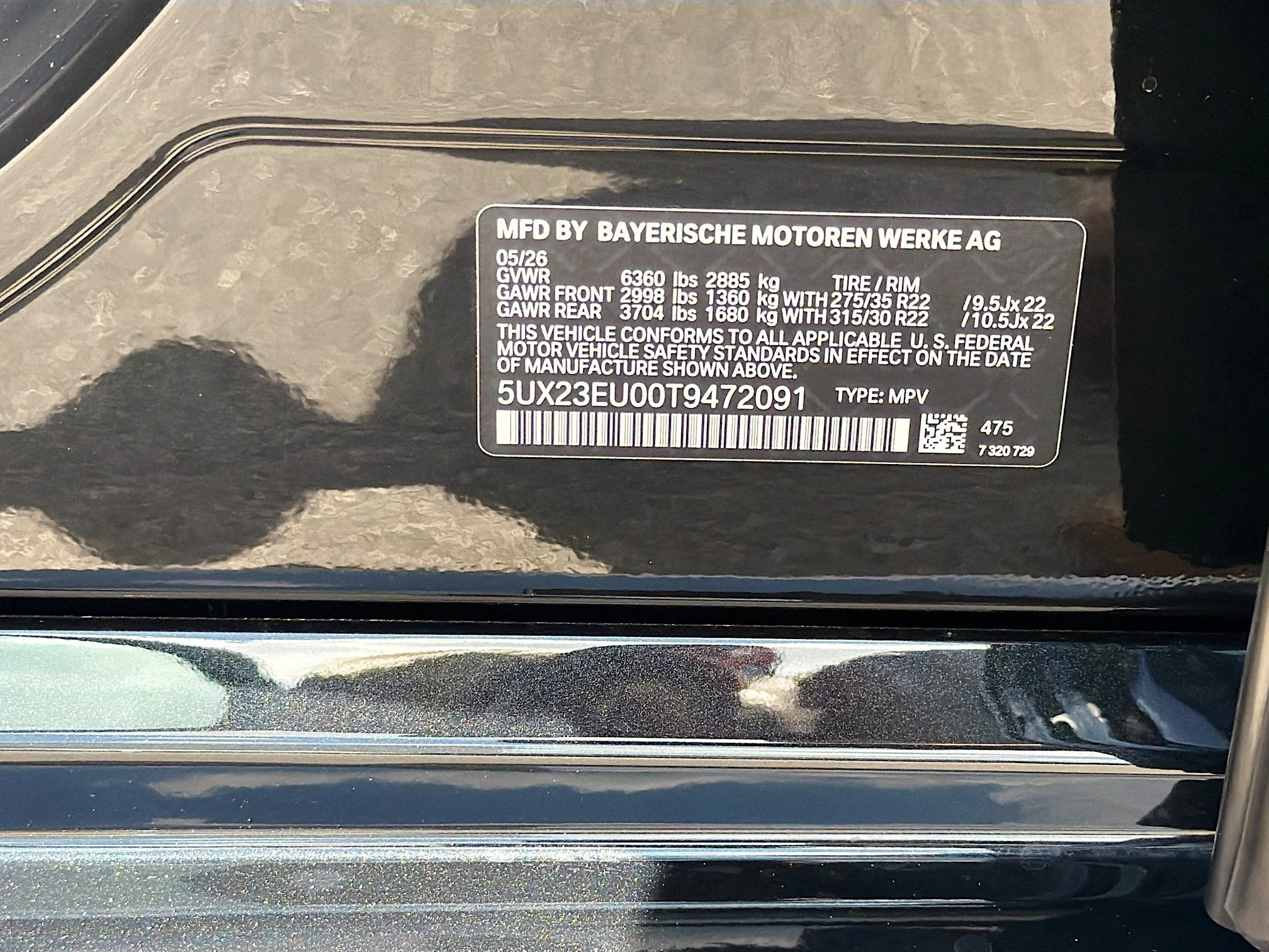New 2026 Black Sapphire Metallic BMW xDrive40i image 41