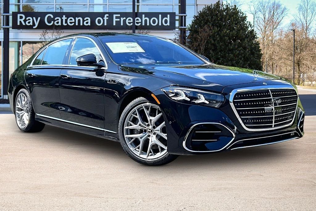 New 2027 Obsidian Black Metallic Mercedes-Benz S 580 image 2