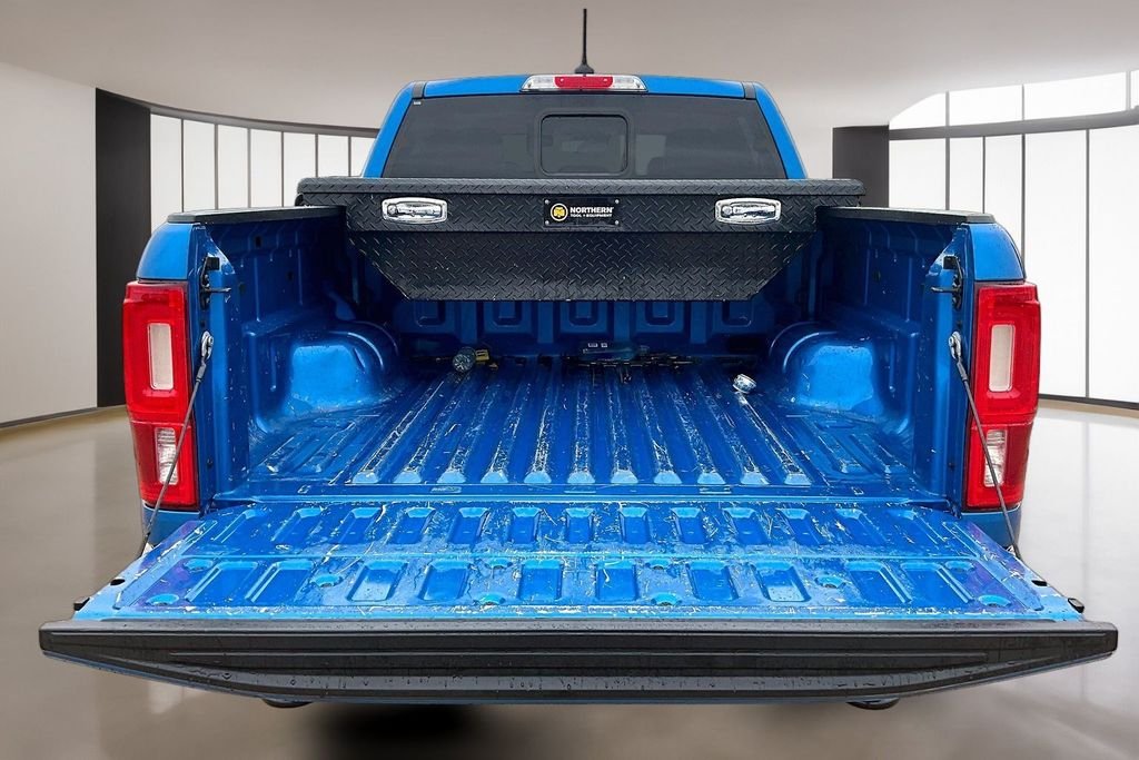 Used 2021 Blue Ford Lariat image 29