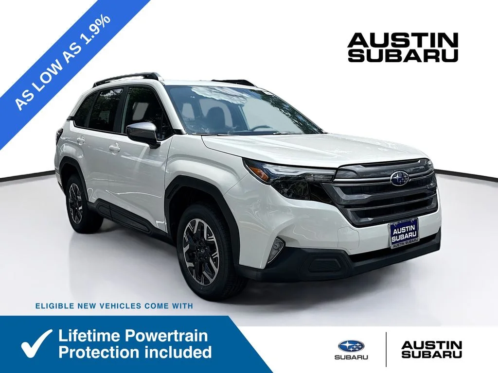 New 2026 CRYSTAL WHITE PEARL Subaru Premium image 1