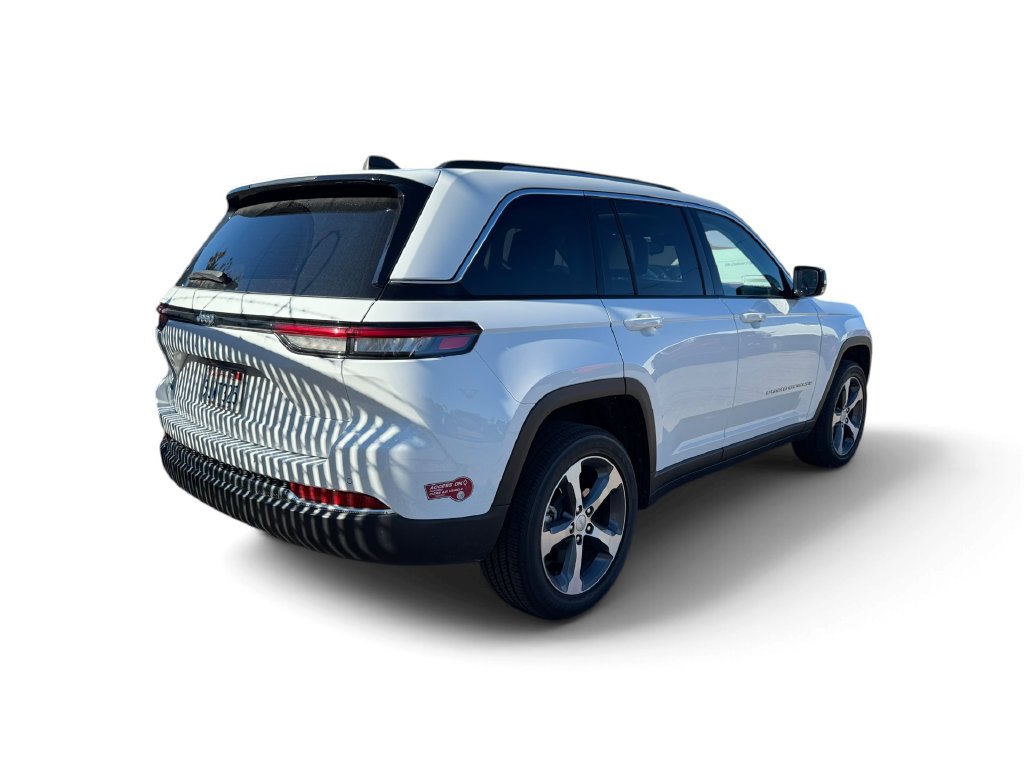 Used 2023 Bright White Clearcoat Jeep 4xe image 2