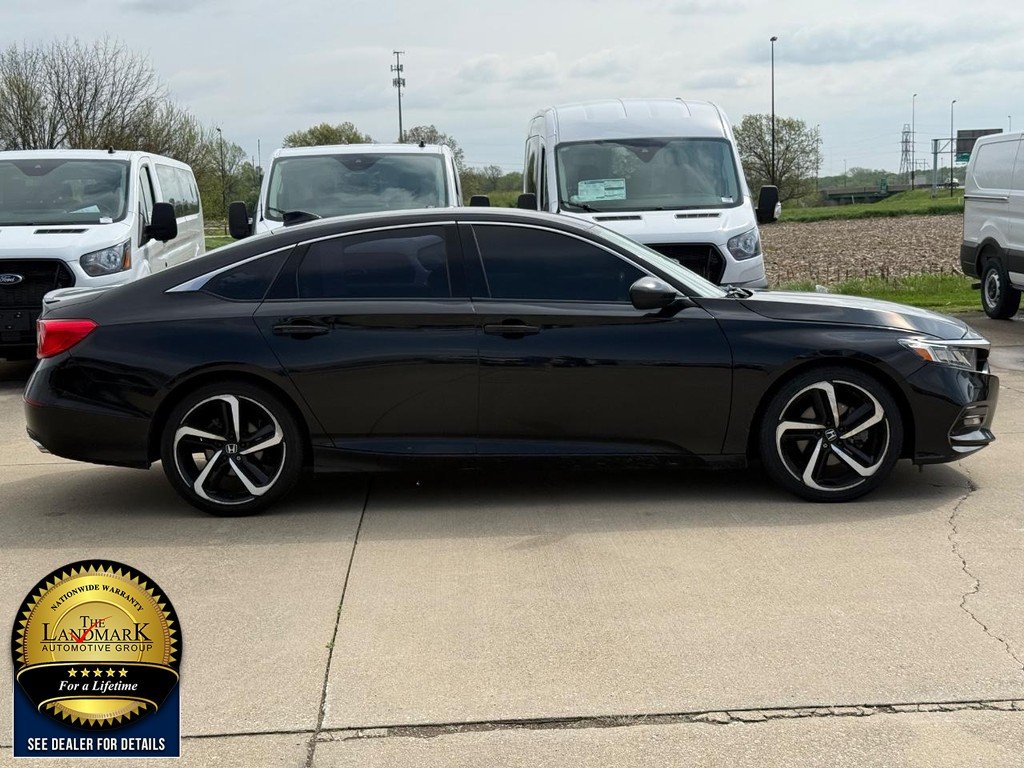 Used 2019 Crystal Black Pearl Honda Sport 1.5T CVT image 4