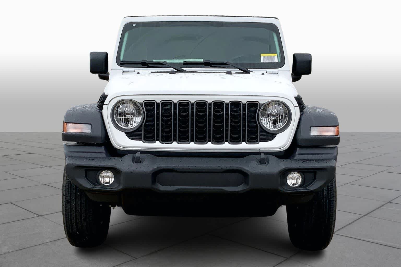 New 2026 Bright White Clear-Coat Exterior Paint Jeep Sport image 3