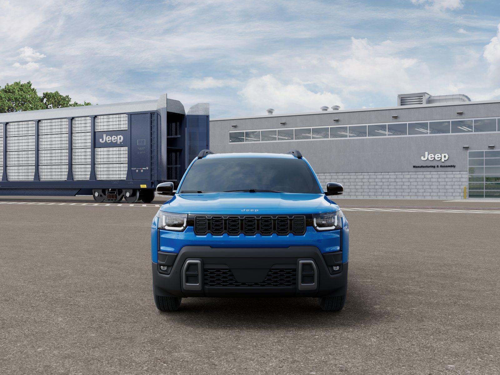 New 2026 Hydro Blue Pearl-Coat Exterior Paint Jeep Limited image 6