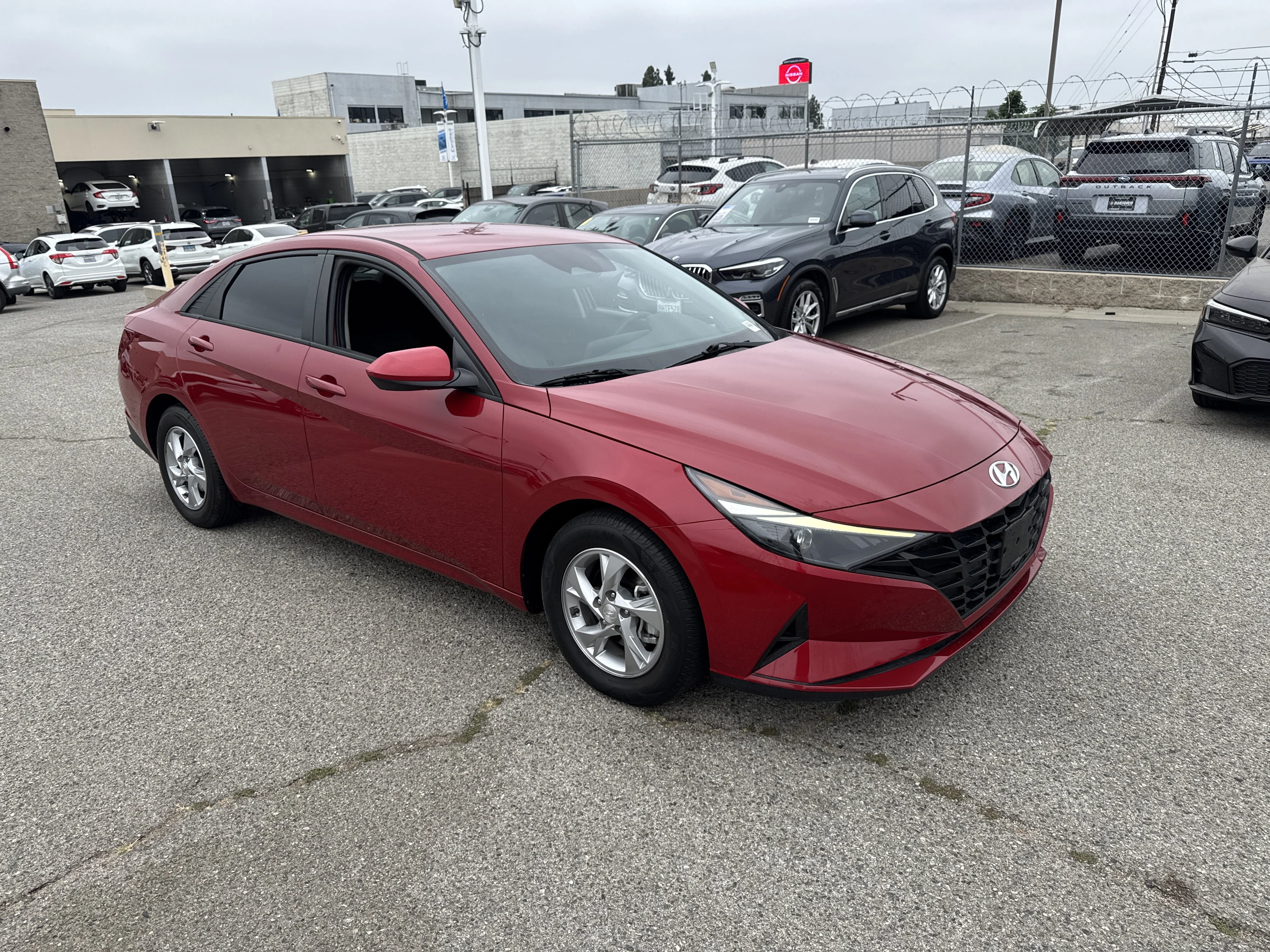 Used 2021 Hyundai Elantra SE with VIN KMHLL4AG8MU147944 for sale in Monrovia, CA