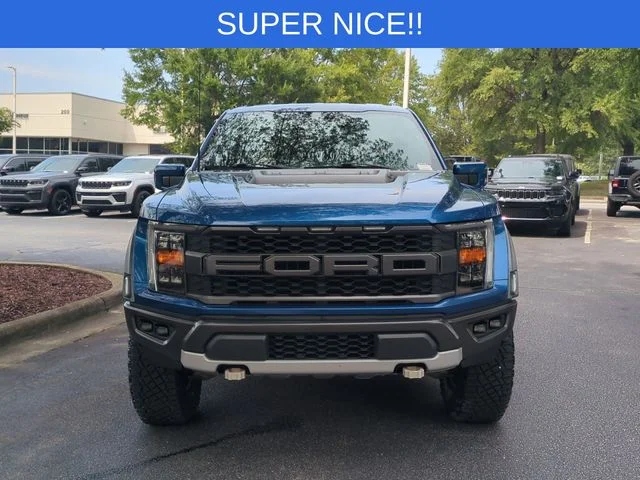 Used 2022 Blue Ford Raptor image 8