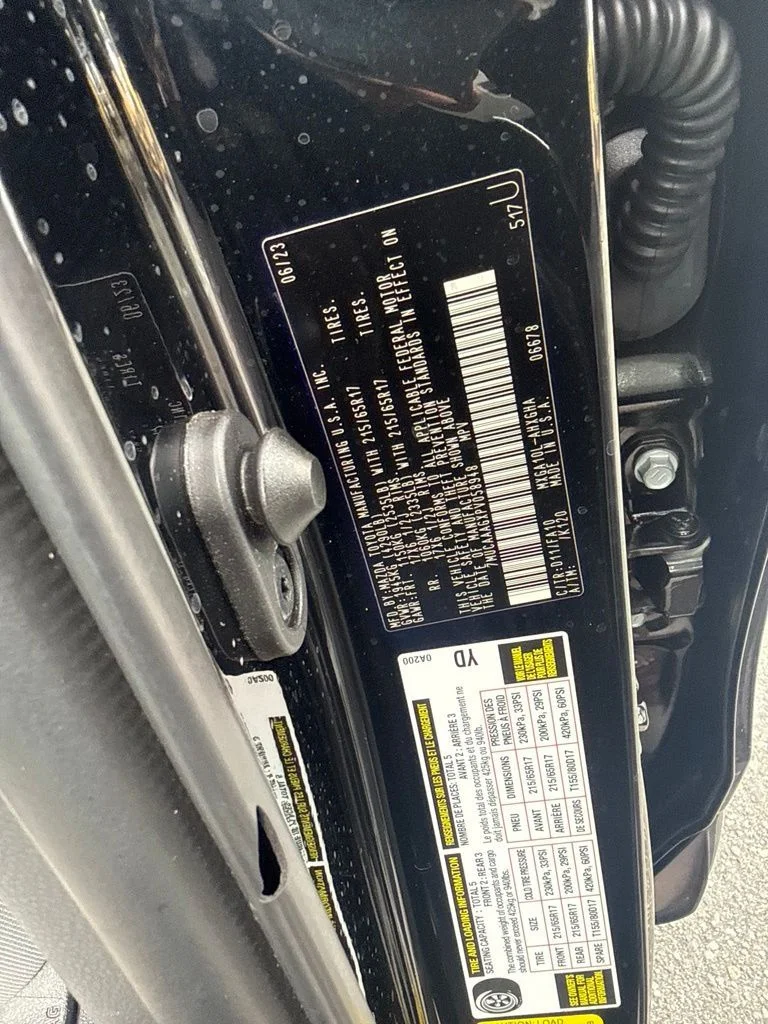 Used 2023 Black Toyota LE image 26
