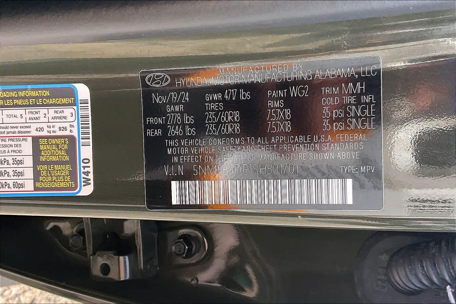 Used 2025 Rockwood Green Hyundai SEL image 34