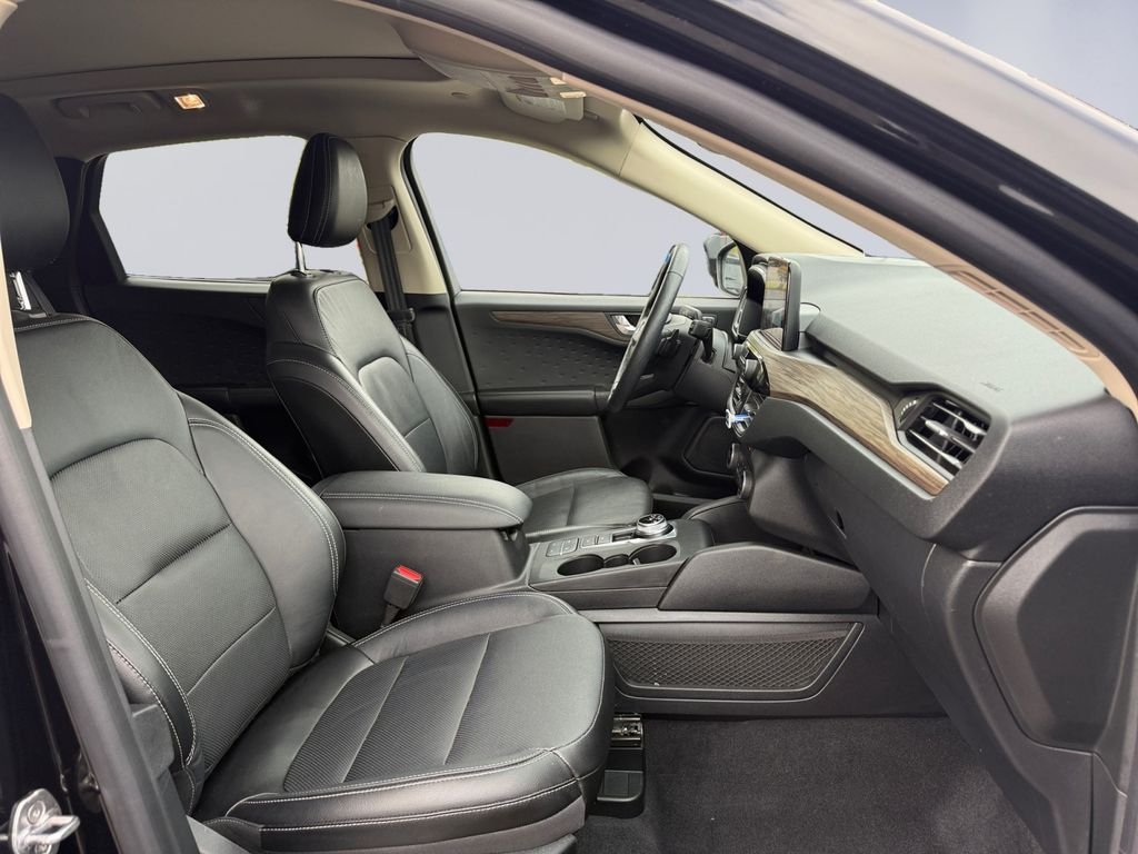 Used 2020 Black Ford Titanium image 19