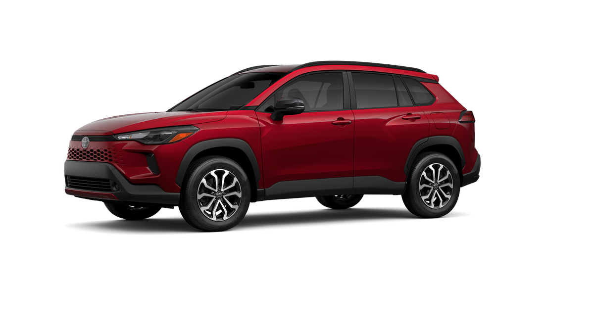 New 2026 Soul Red Crystal Toyota Hybrid SE image 2