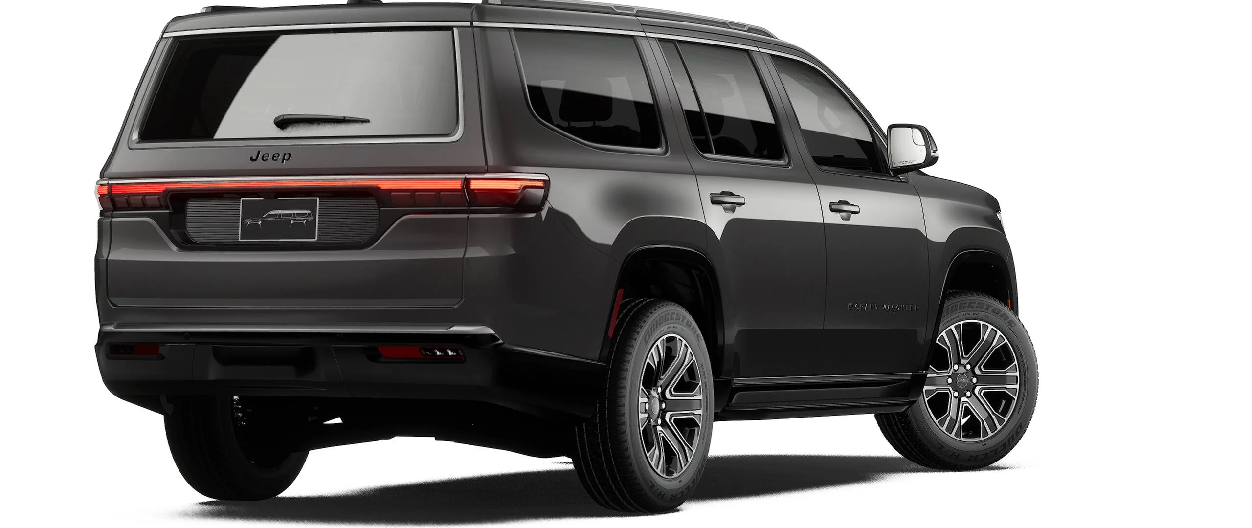 New 2027 Baltic-Gray Metallic Clear-Coat Paint Jeep Grand Wagoneer image 2