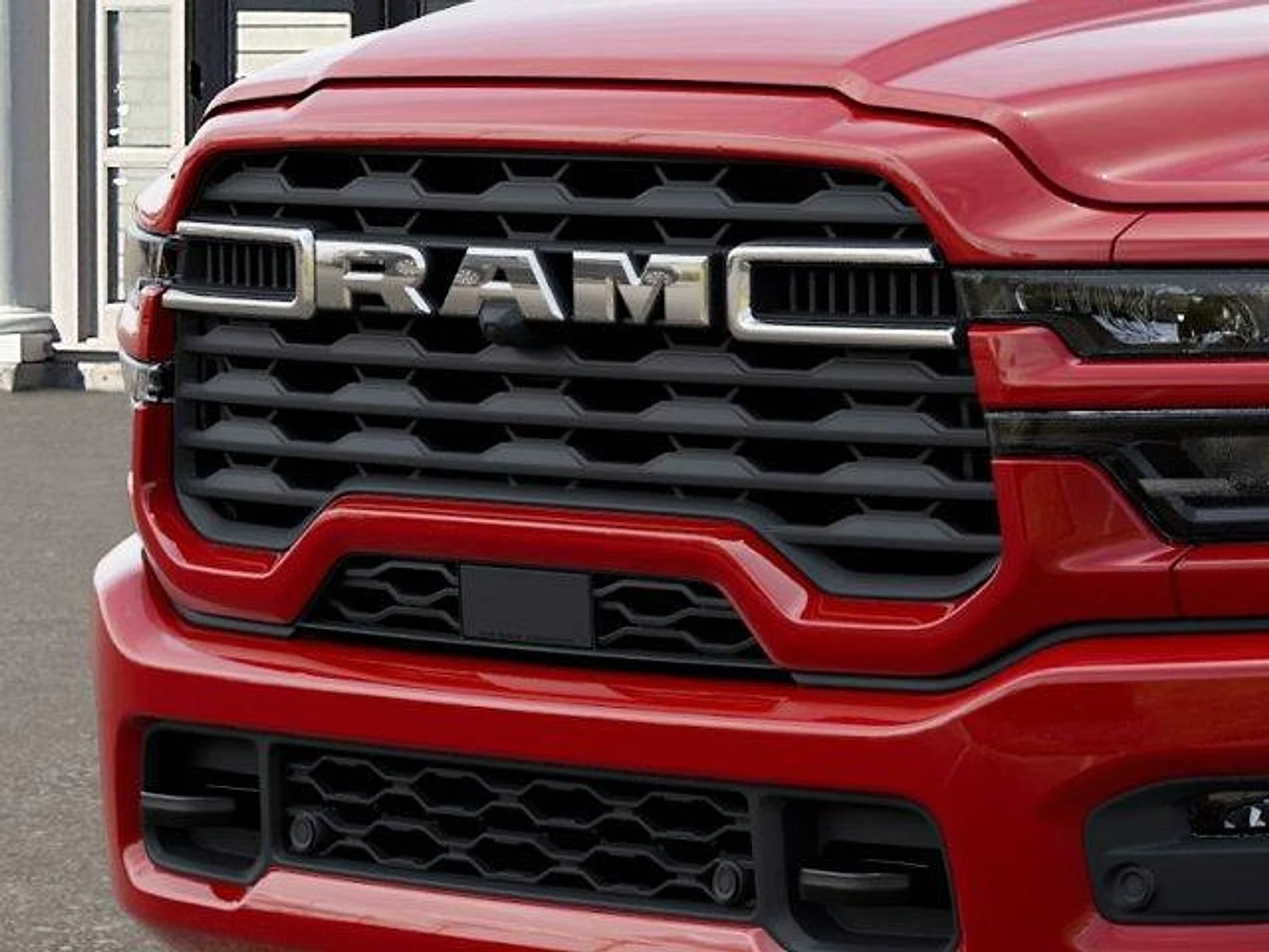 New 2026 Flame Red Clearcoat RAM Big Horn Crew Cab 4x4 6