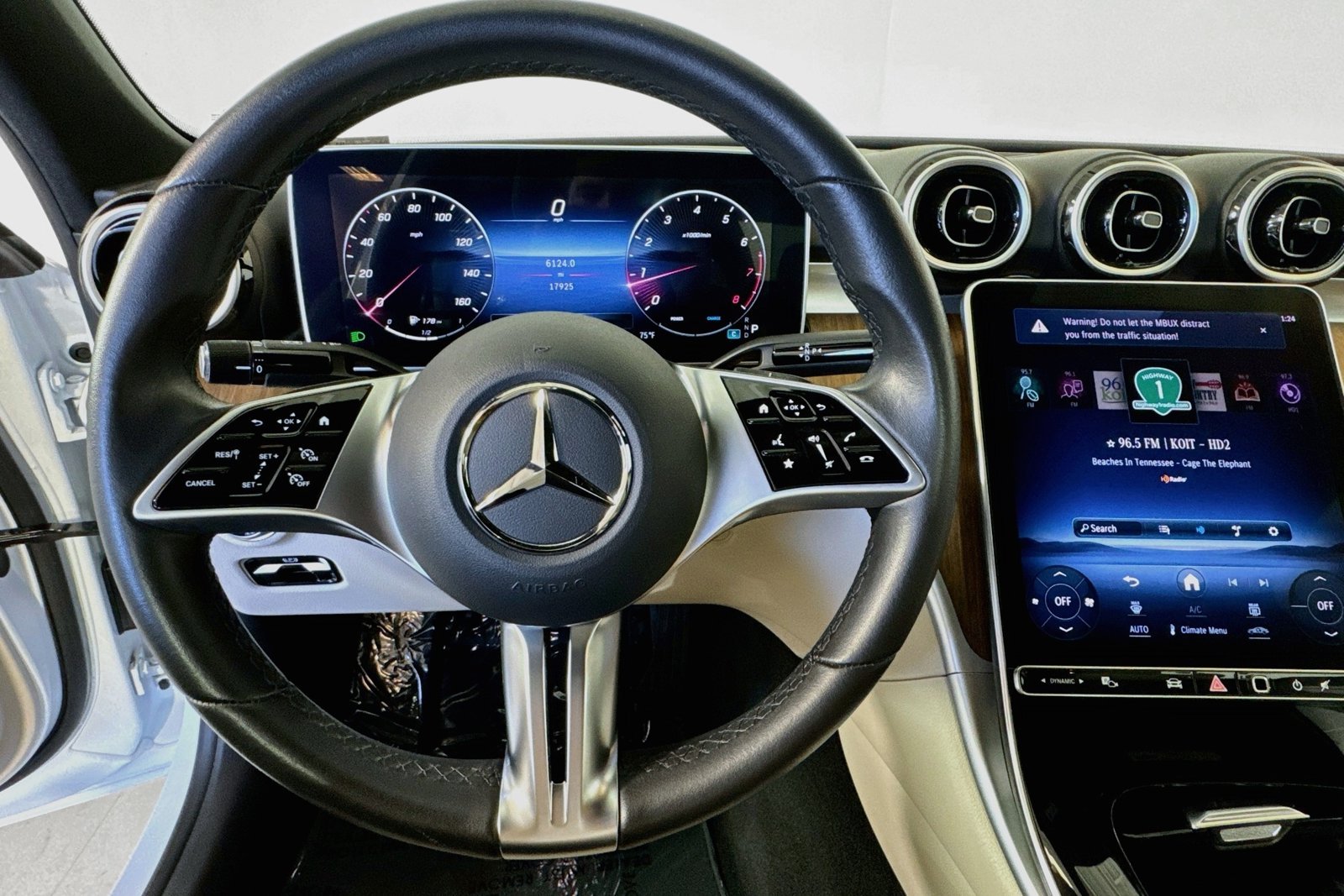 Certified Used 2024 Polar White Mercedes-Benz C 300 image 11