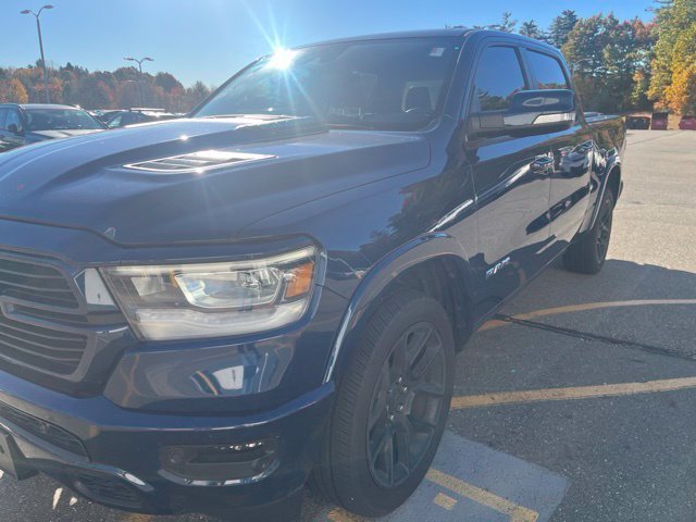 Used 2022 Patriot Blue Pearlcoat RAM Laramie image 7