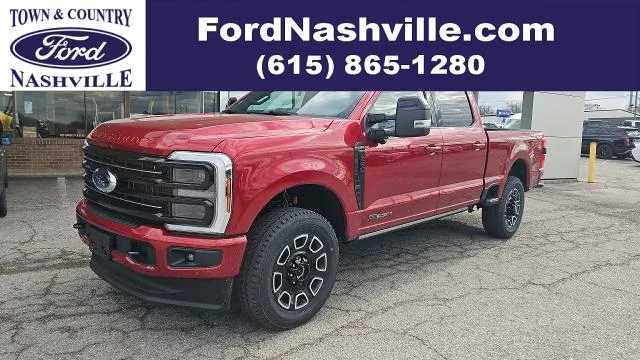 New 2026 Ruby Red Metallic Tinted Clearcoat Ford Platinum 4WD image 20