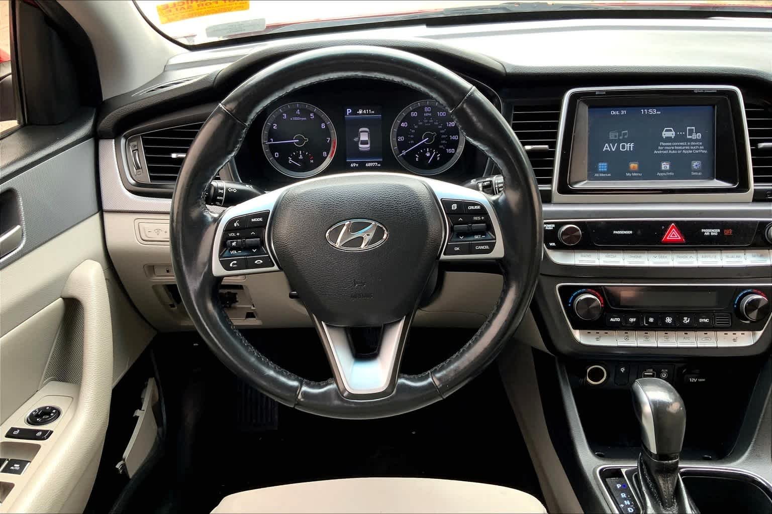 Used 2019 Scarlet Red Hyundai SEL image 6