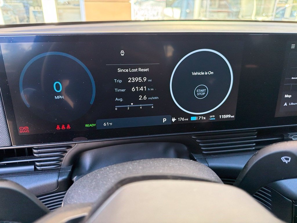 Used 2025 Performance Blue Matte Hyundai Base image 13