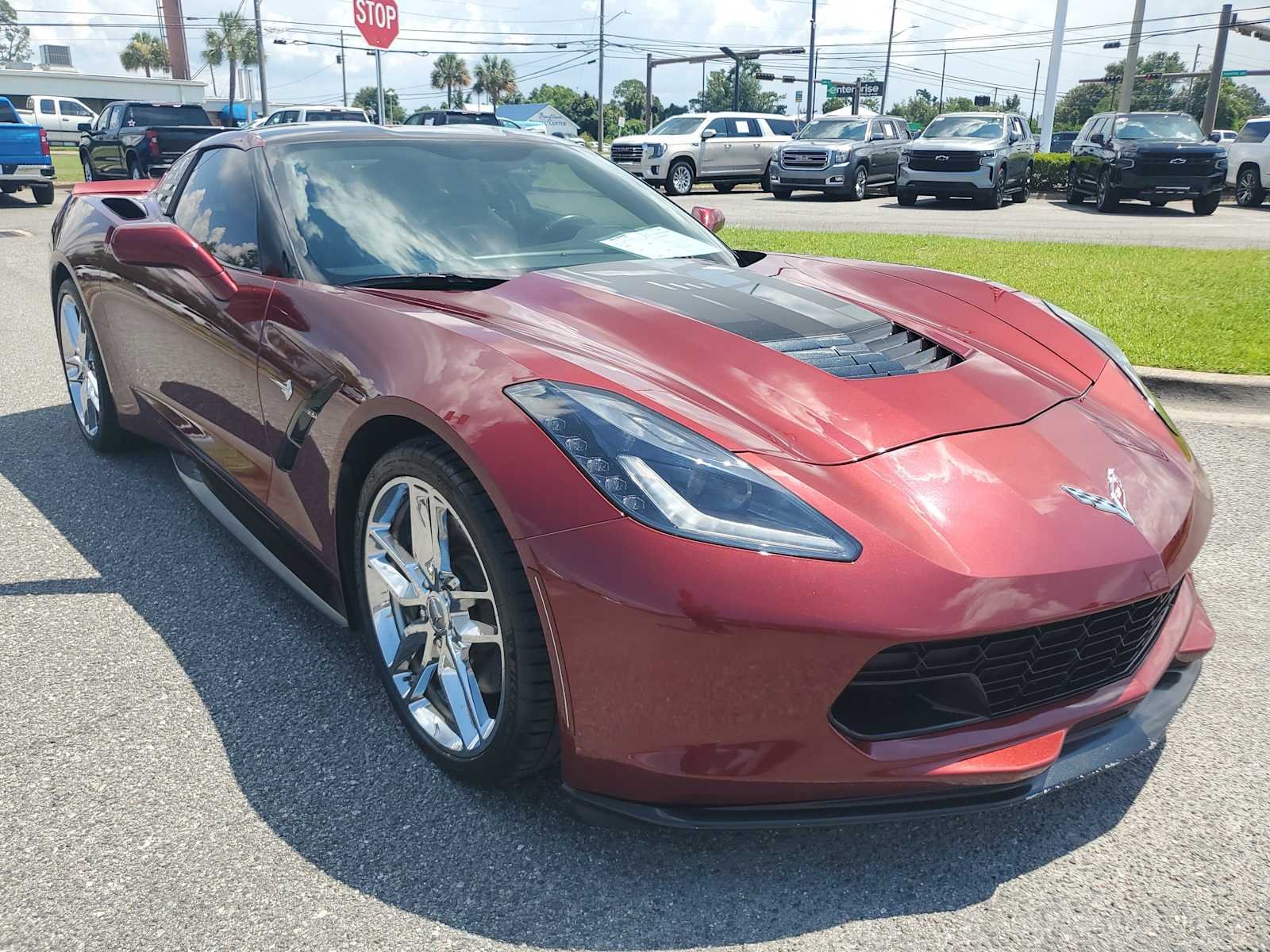 Used 2016 LONG BEACH RED METALLIC TINTCOAT Chevrolet Z51 1LT image 8