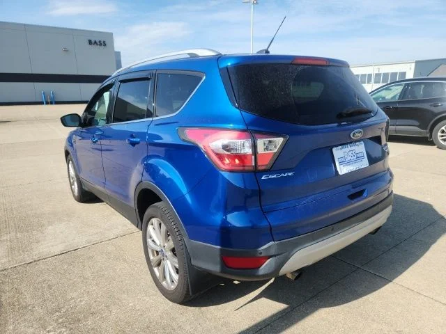 Used 2017 Blue Ford Titanium image 12