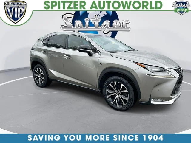 Used 2015 Lexus NX F Sport with VIN JTJBARBZ0F2018739 for sale in Hartville, OH