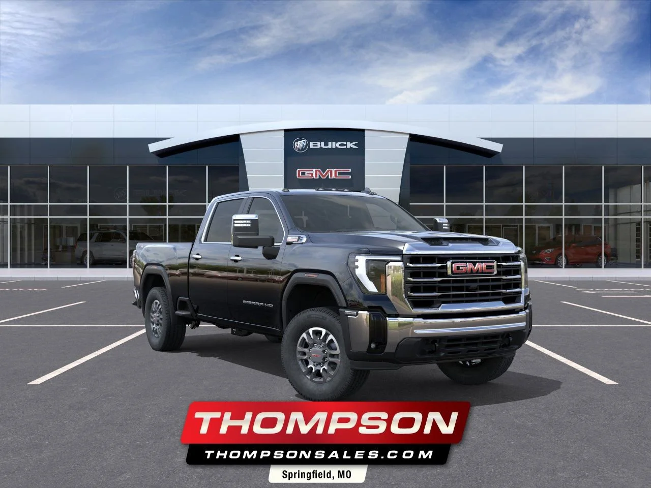 New 2026 Onyx Black GMC SLT image 1