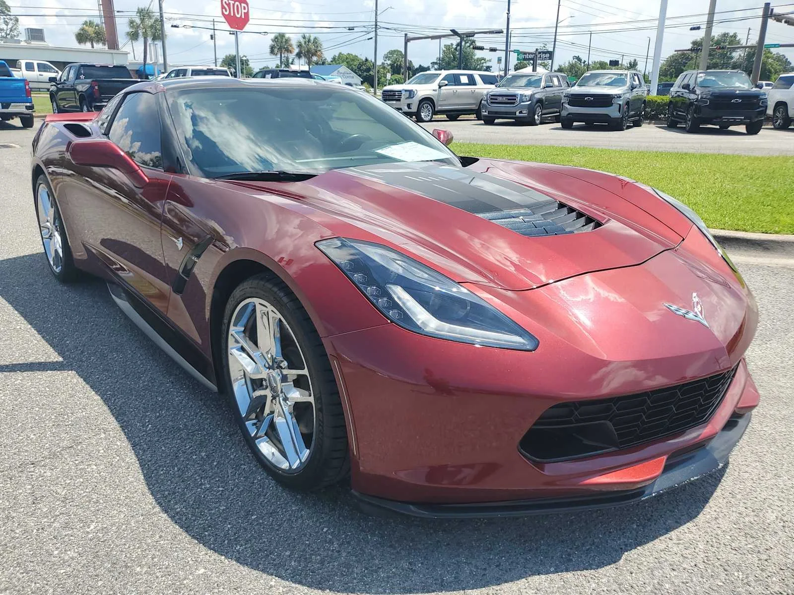 Used 2016 LONG BEACH RED METALLIC TINTCOAT Chevrolet Z51 1LT image 8