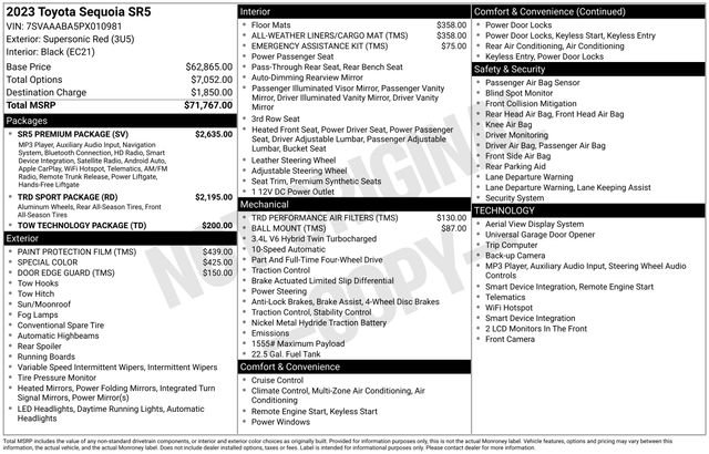 Used 2023 Red Toyota SR5 image 23