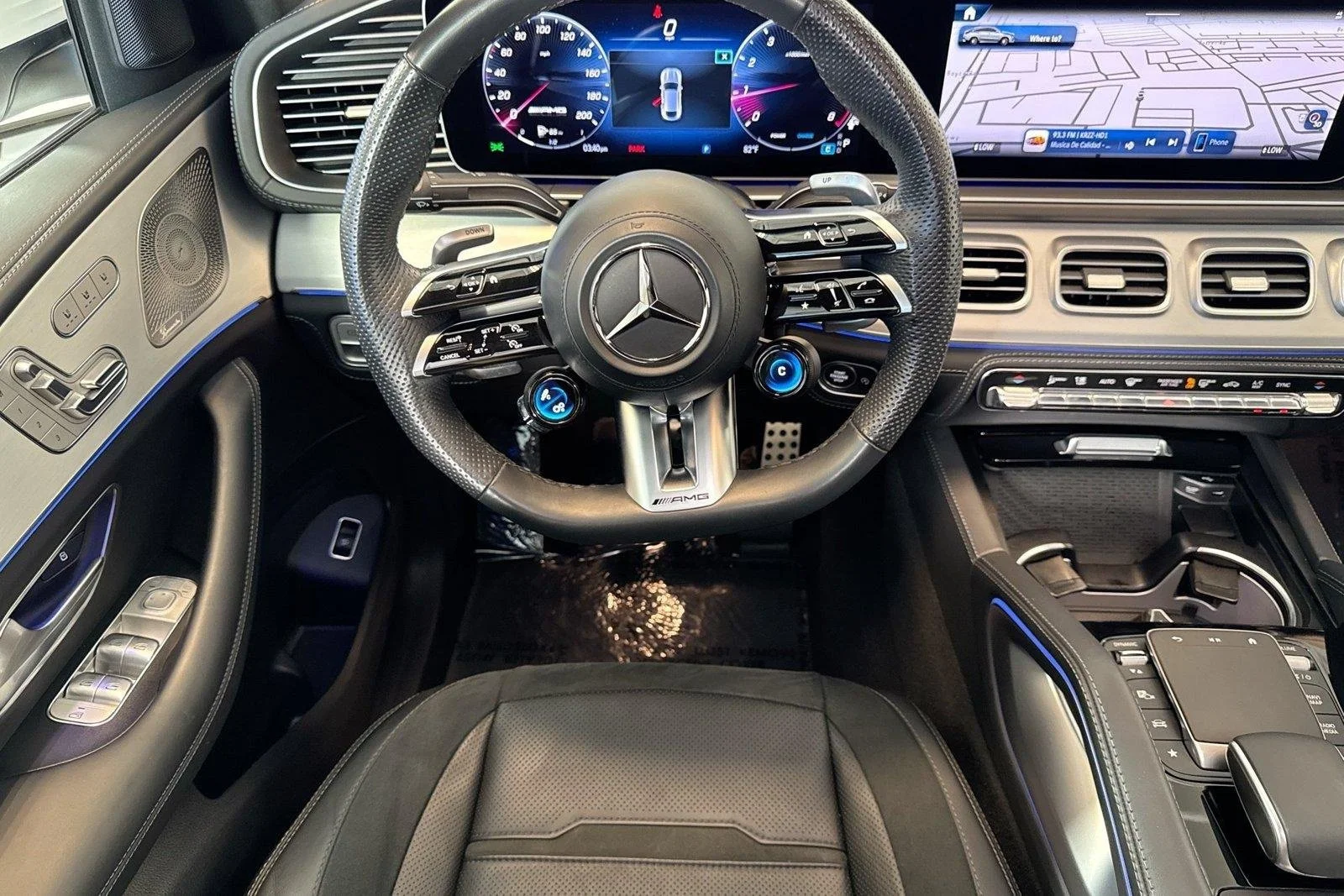 Used 2024 Polar White Mercedes-Benz AMG® GLE 63 S image 21
