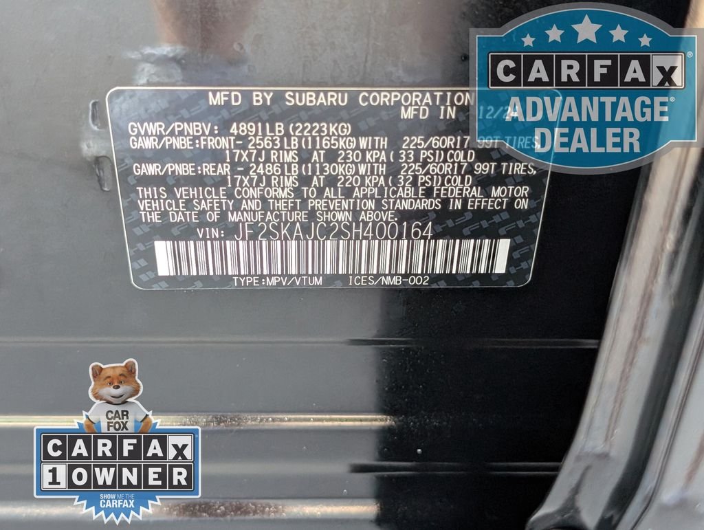 Used 2025 Black Subaru Wilderness image 34