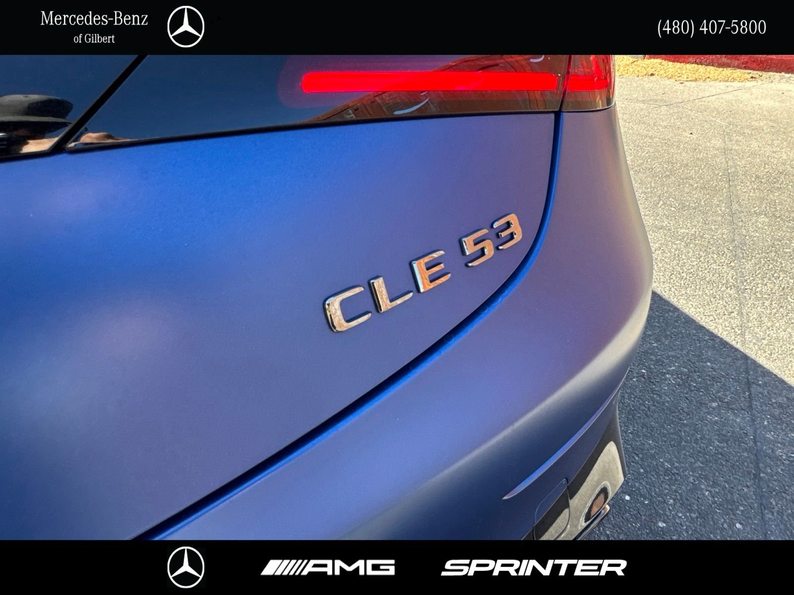 New 2026 MANUFAKTUR Starling Blue Magno Mercedes-Benz CLE 53 AMG® image 6