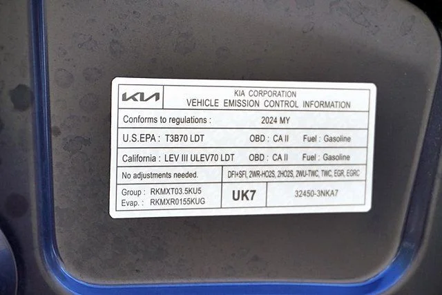 Used 2024 Blue Kia LX image 34