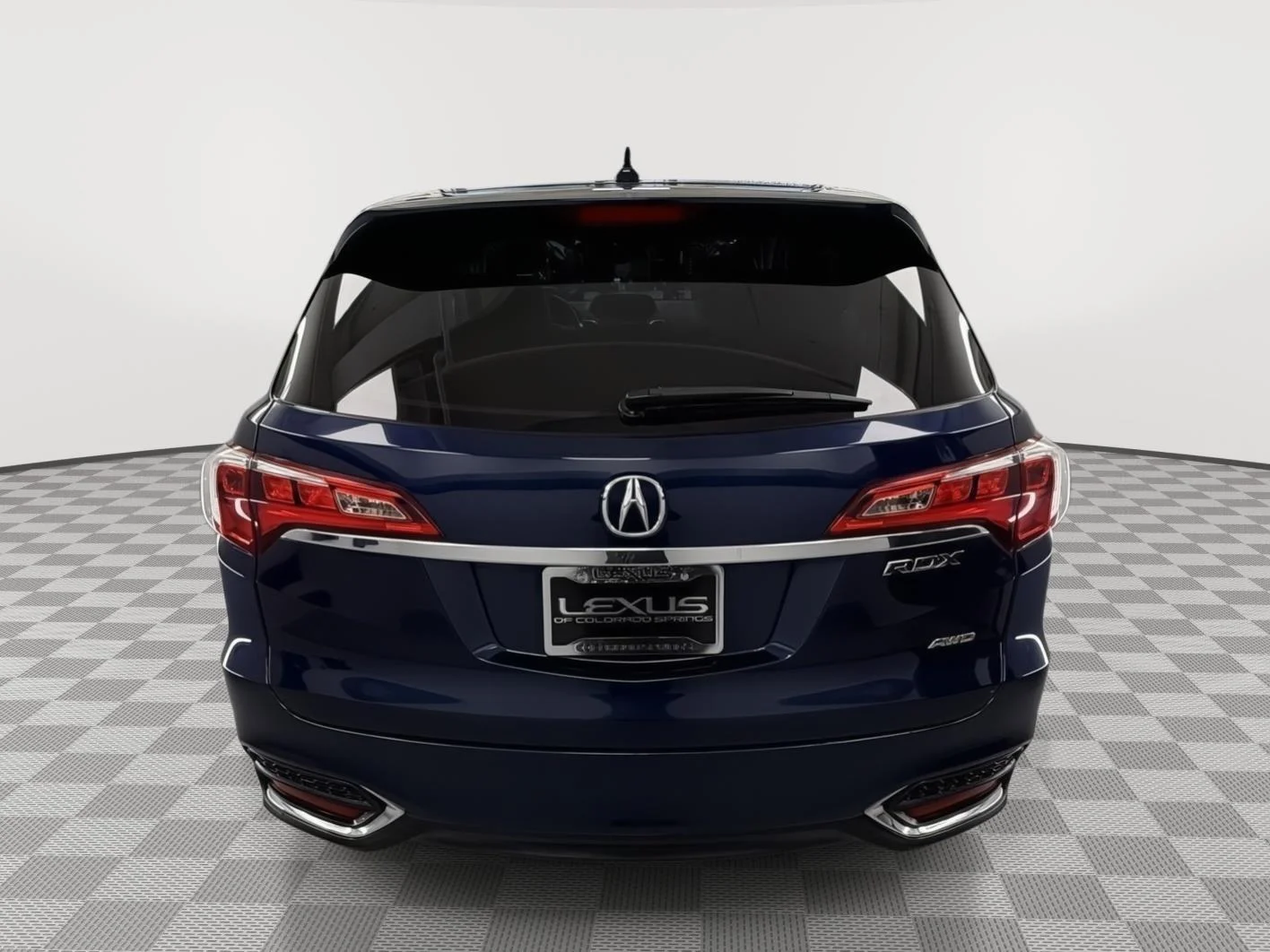 Used 2016 Fathom Blue Pearl Acura Technology Package image 8