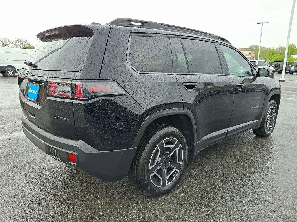 New 2026 Diamond Black Crystal Pearlcoat Jeep Limited image 4
