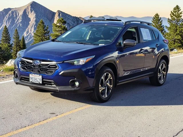 Certified Used 2024 Blue Subaru Premium image 4