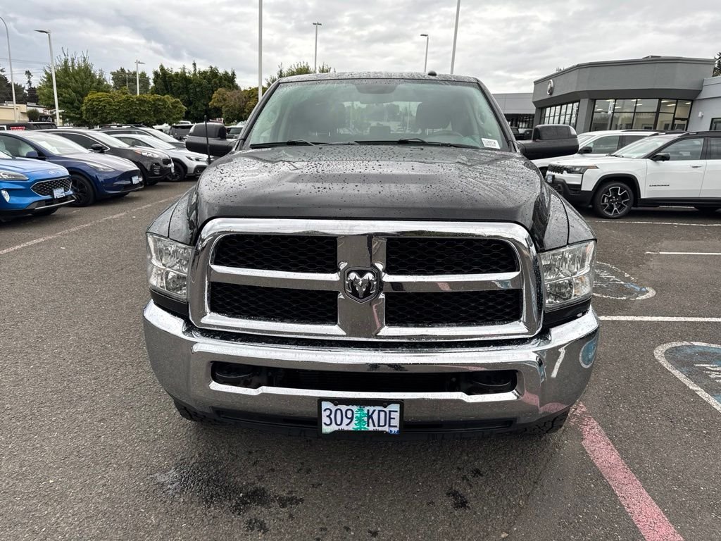 Used 2017 Brilliant Black Crystal Pearlcoat Ram Tradesman image 2
