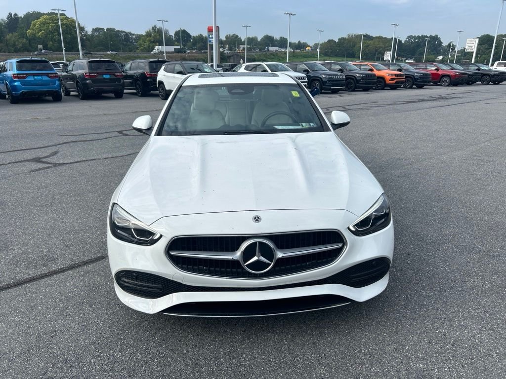 Used 2024 White Mercedes-Benz C 300 image 2
