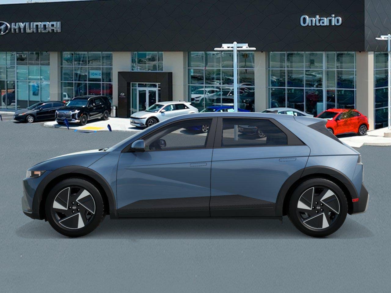New 2026 Blue Hyundai SEL image 3