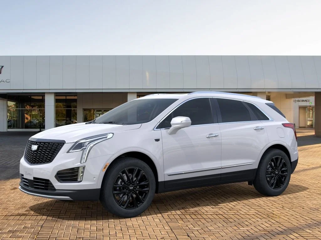 New 2026 Crystal White Tricoat Cadillac Premium Luxury image 2
