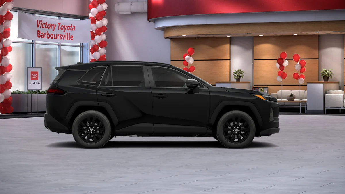 New 2026 Midnight Black Metallic Toyota XLE Premium image 12
