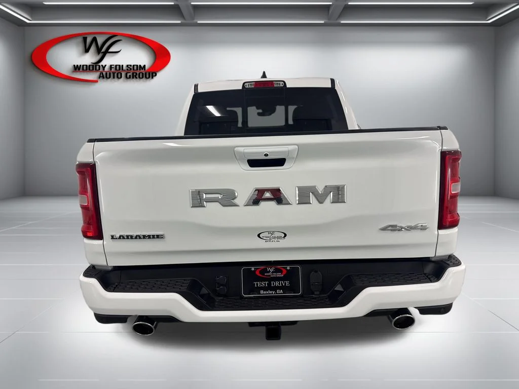 New 2026 Bright White Clear-Coat Exterior Paint RAM Laramie image 7