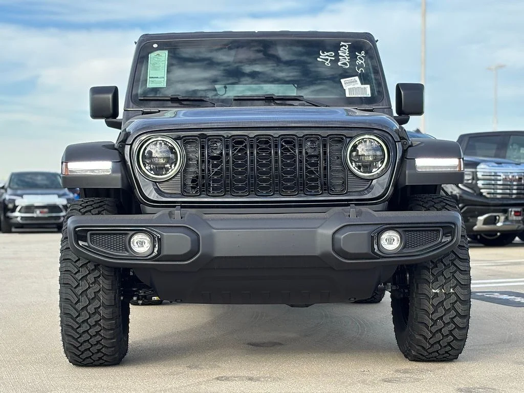 New 2026 Granite Crystal Metallic Clear Coat Jeep 4-Door Willys 4x4 image 4
