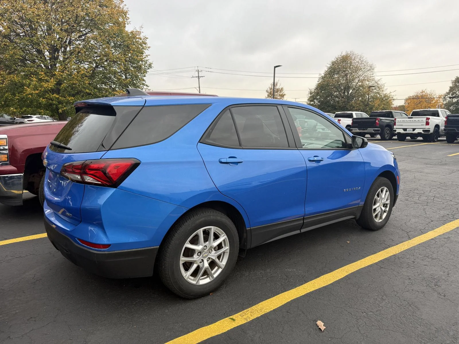 Used 2024 Riptide Blue Metallic Chevrolet LS image 3