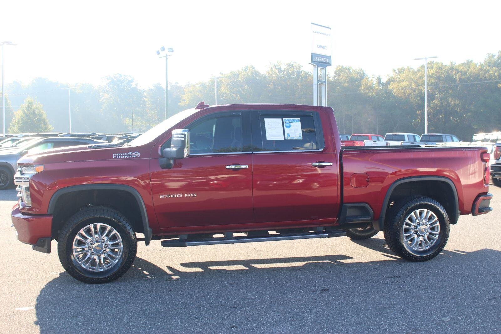 Used 2022 CHERRY RED TINTCOAT Chevrolet High Country image 4