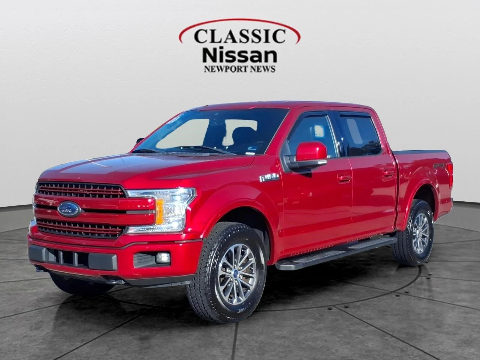 Used 2020 RED Ford LARIAT image 1