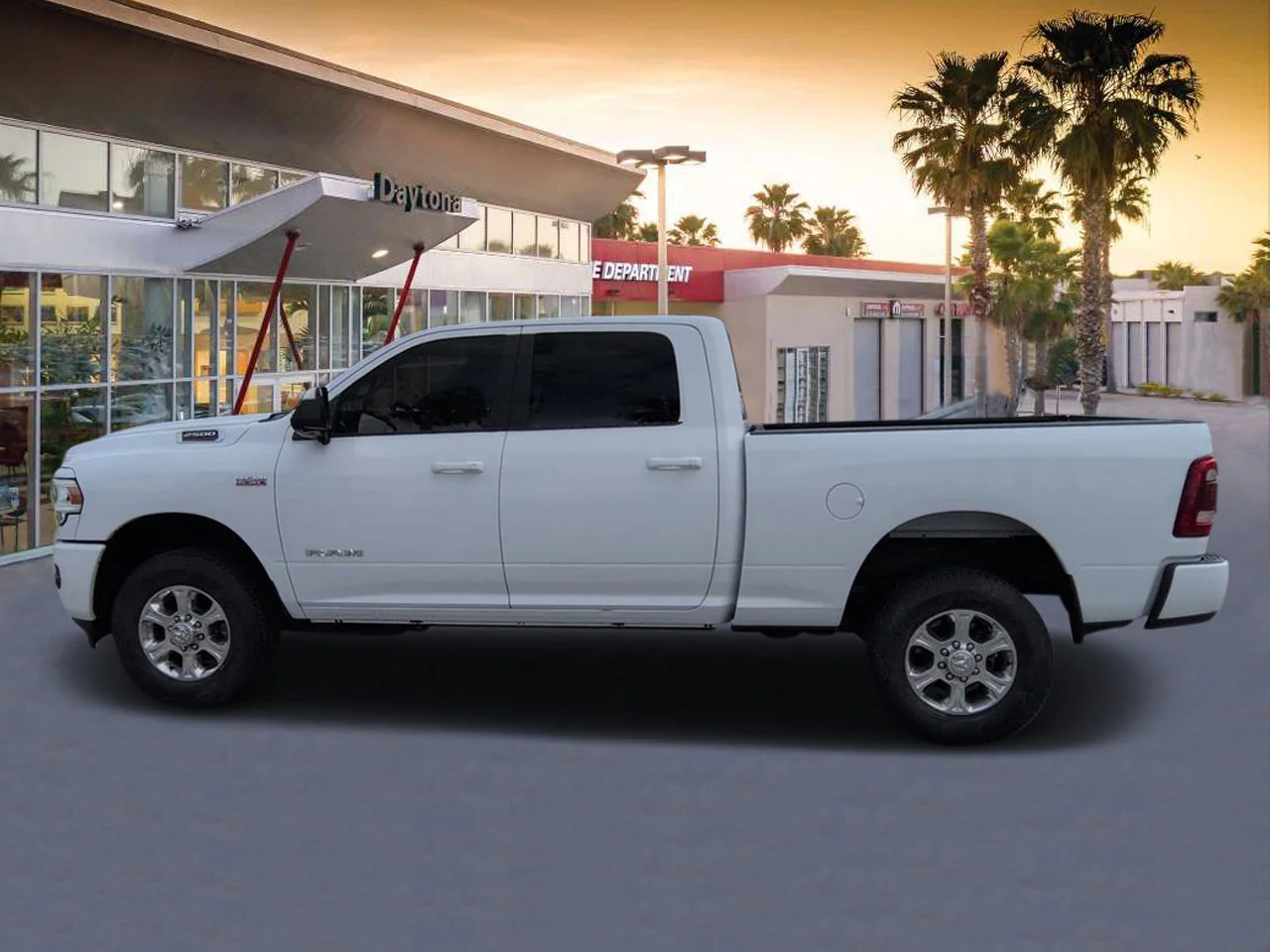 Used 2019 Bright White Clearcoat Ram Big Horn image 6