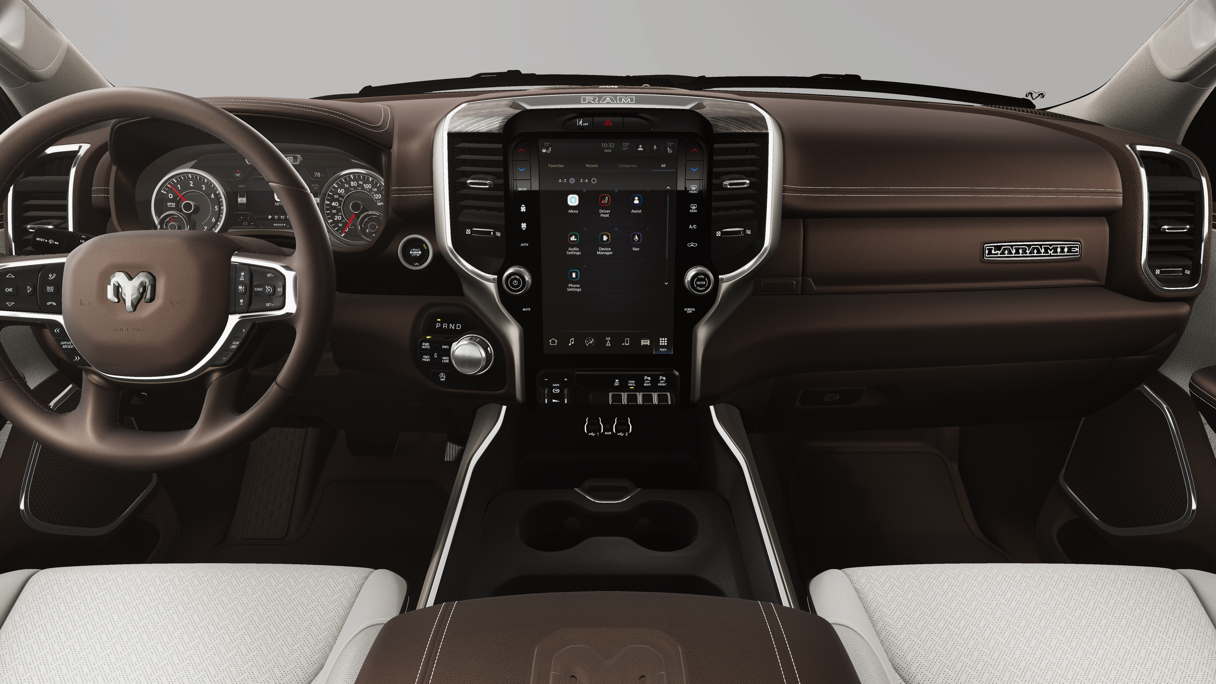 New 2026 Ivory White Tri-Coat Pearl-Coat Exterior Paint RAM LARAMIE image 32