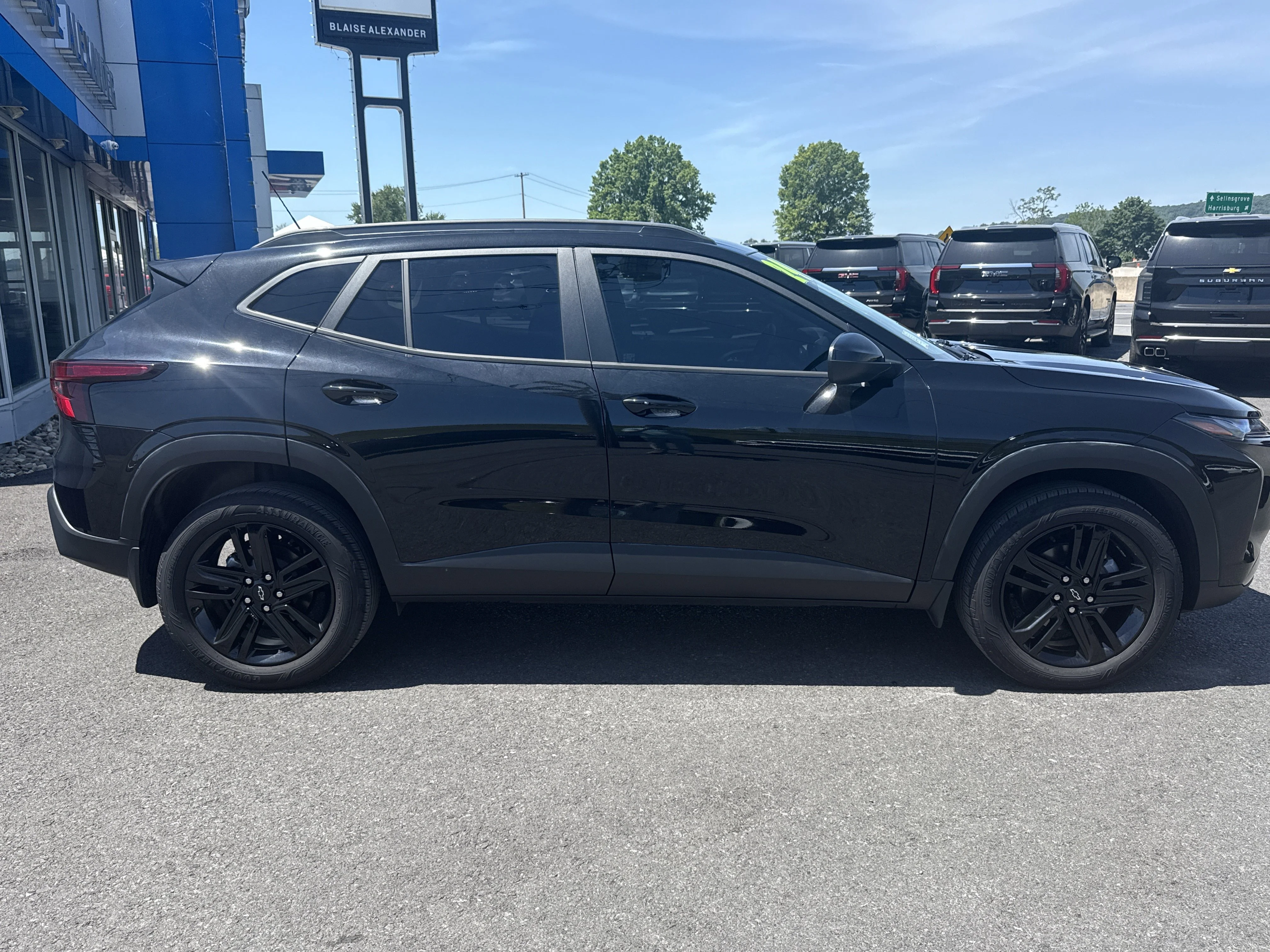 Used 2024 Mosaic Black Metallic Chevrolet ACTIV image 2