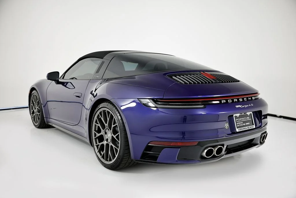 Used 2024 Blue Porsche Targa 4S image 3