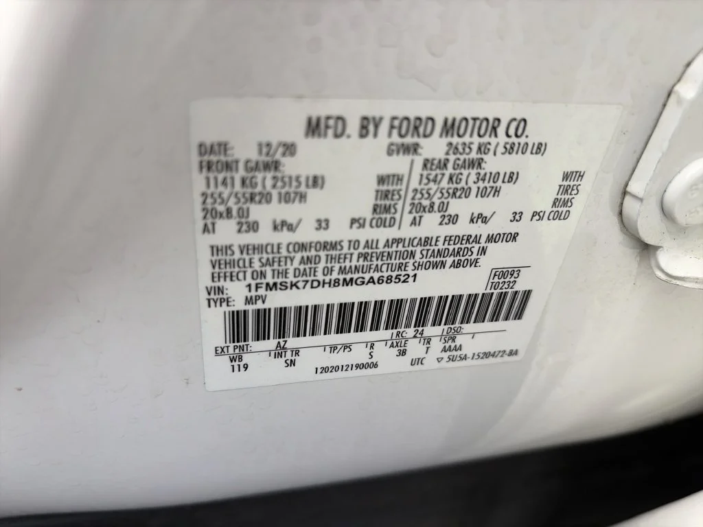 Used 2021 White Ford XLT image 37