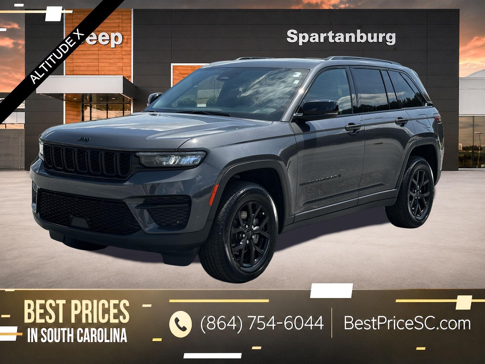 Certified Used 2024 Baltic Gray Metallic Clearcoat Jeep Altitude X image 1